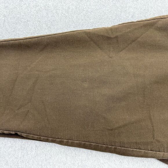 Croft Barrow Pants Womens 18W Regular Brown Pull On Comfort Mature READ - Picture 4 of 12